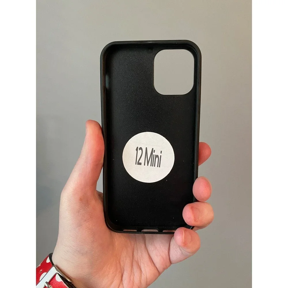 Volleyball Phone Case Unisex iPhone 12 Mini Teal Sports Graphic Print Slim Cover